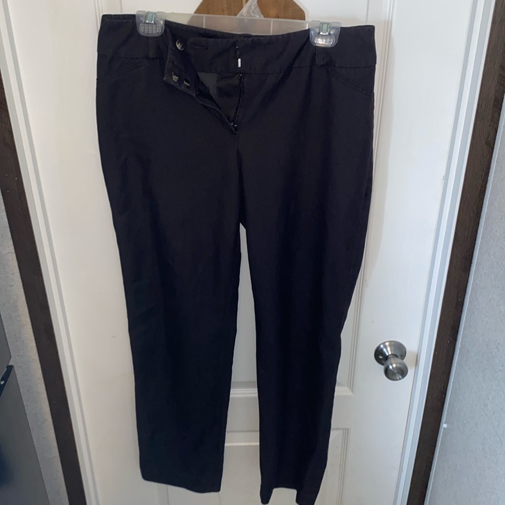 Grey/black women dress pants